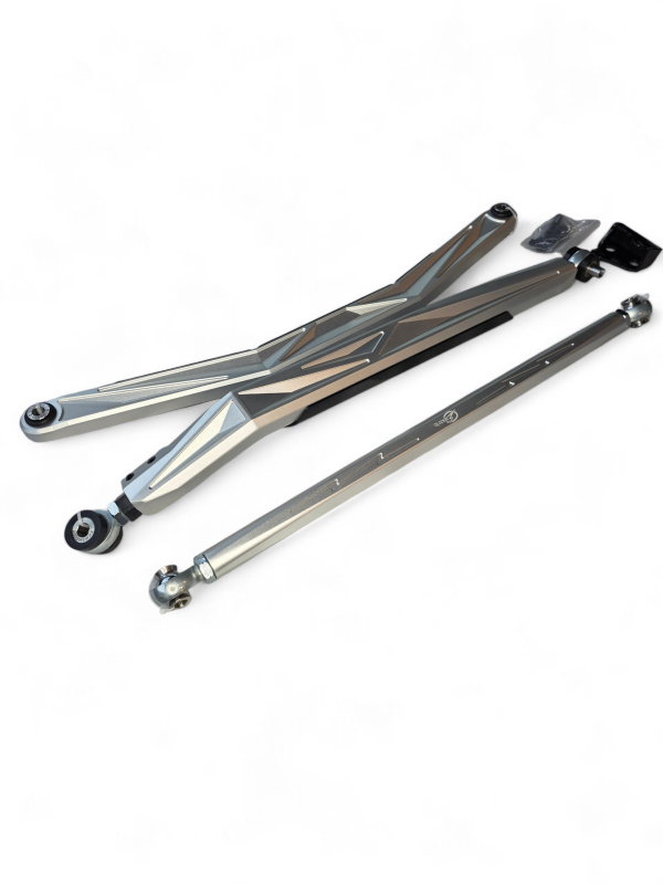 Elektric Offroad 2024+ Can Am Maverick R Volt Billet Radius Rods Anodized Clear thumbnail 2