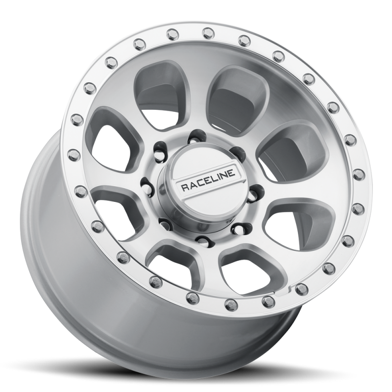 Raceline 961MC Bolt 17x9in / 8x180 BP / -12mm Offset / 130.81mm Bore - Machined Cc thumbnail 2