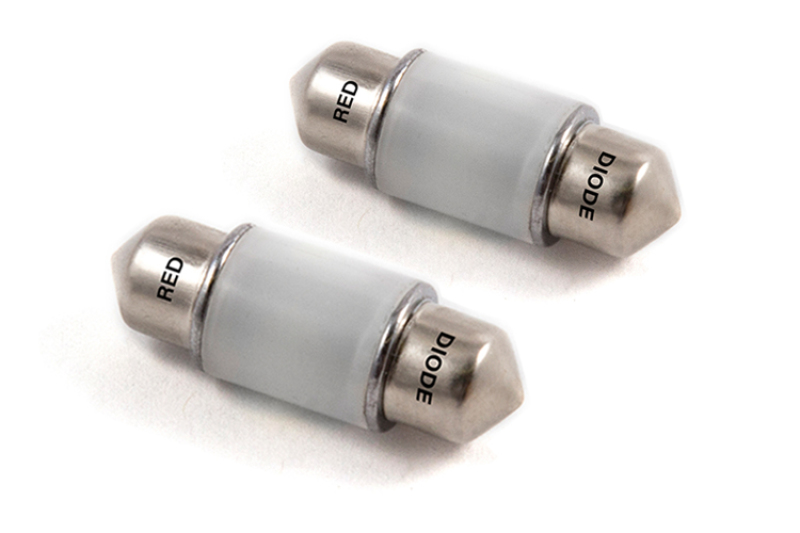 Diode Dynamics 31mm HP6 LED Bulb LED - Red (Pair) thumbnail 2