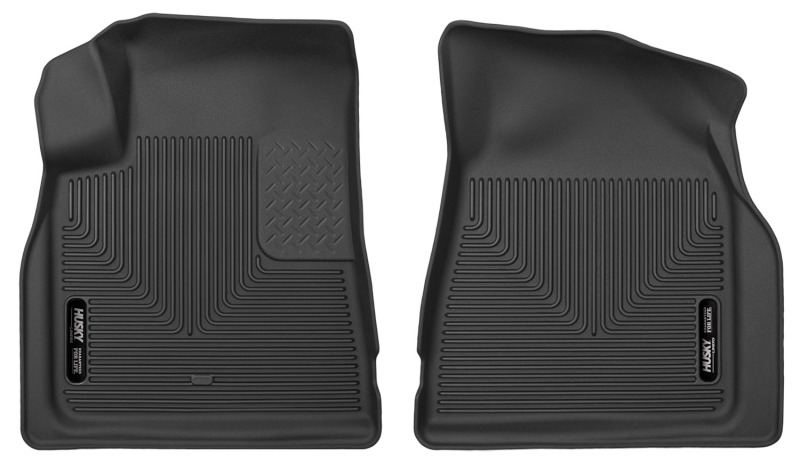 Husky Liners 08-15 Buick Enclave / 07-15 GMC Acadia X-Act Contour Black Front Seat Floor Liners thumbnail 3