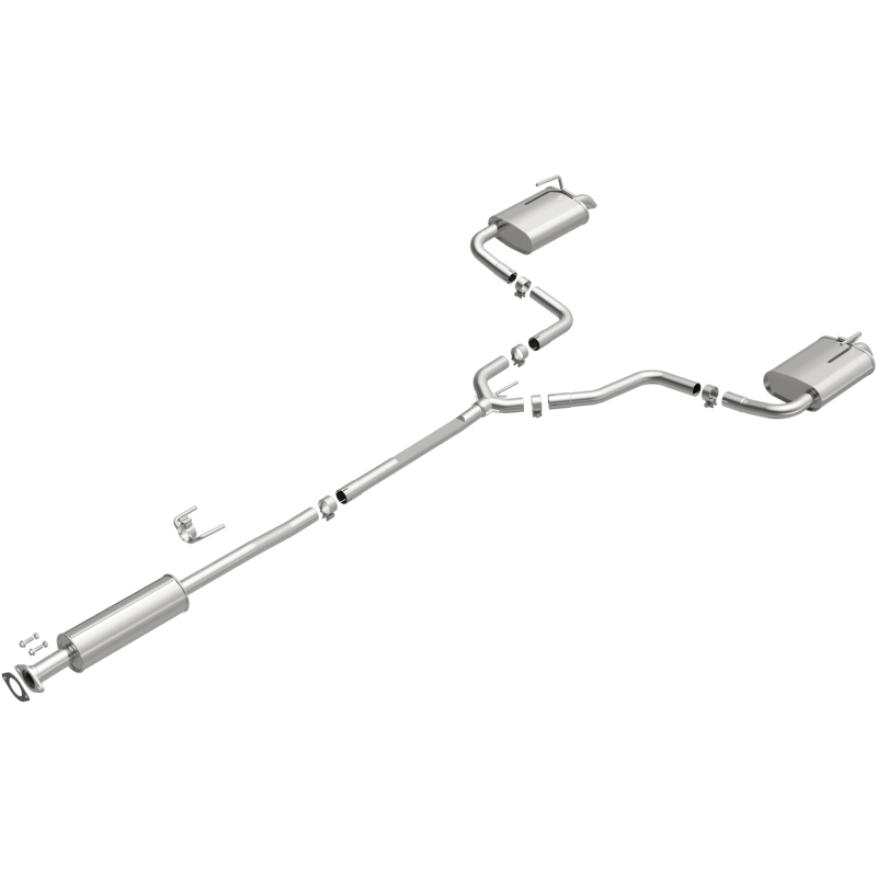 BRExhaust 19-25 Nissan Altima 2.5L Direct-Fit Replacement Exhaust Kit thumbnail 4