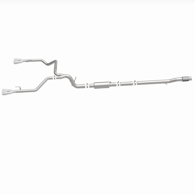 MagnaFlow 2019 Chevrolet Silverado 1500 Quad Exit Polished Stainless Cat-Back Exhaust