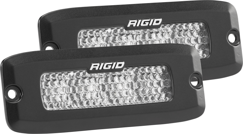 Rigid Industries SRQ - 60 Deg. Lens - White - Flush Mount - Set of 2 thumbnail 2