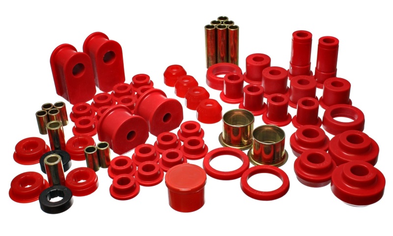 Energy Suspension 91-94 Ford Explorer 4WD Red Hyper-flex Master Bushing Set thumbnail 2