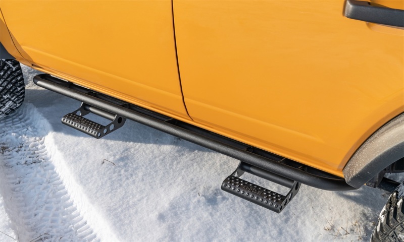 N-Fab RKR Step System 2021 Ford Bronco 4 Door - Tex. Black - 1.75in thumbnail 7