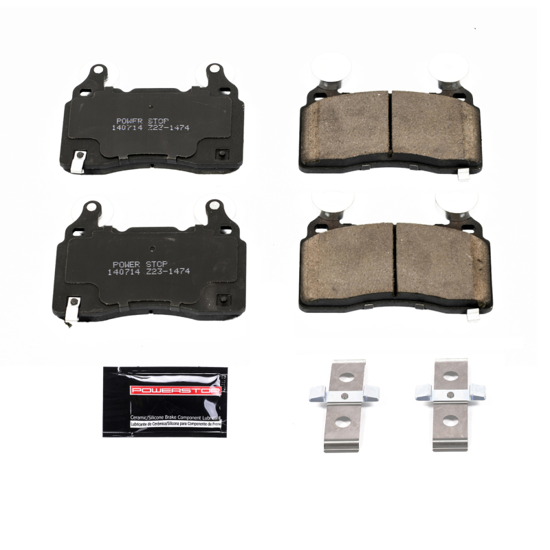 Power Stop 10-15 Chevrolet Camaro Front Z23 Coated Kit w/Calipers (2x psbAR8680EVC, 1x psbZ23-1474, 2x psbL5285) thumbnail 4