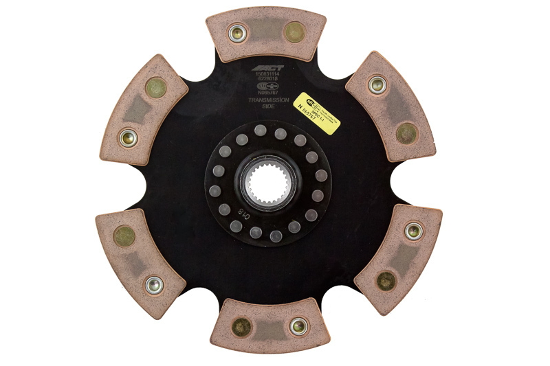 ACT 1991 Subaru Legacy 6 Pad Rigid Race Disc thumbnail 5