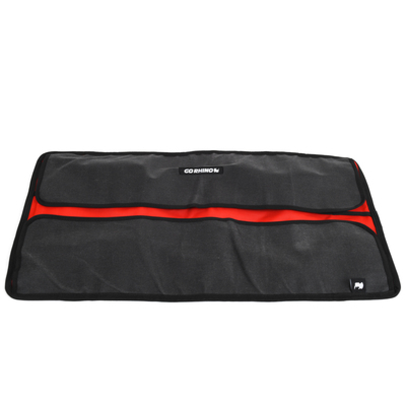 Go Rhino XVenture Gear Tool Wrench Roll - Large (4x4in. Closed) 12oz Waxed Canvas - Black thumbnail 6