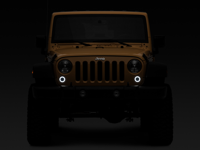 Raxiom 07-18 Jeep Wrangler JK Axial Series LED Turn Signals w/ Halo (Smoked) thumbnail 3