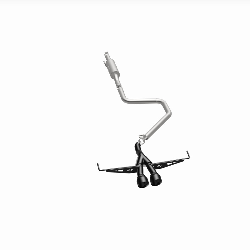 MagnaFlow 2019 Hyundai Veloster 1.6L 2.5in Center Exit Stainless Steel Cat-Back Exhaust w/Blk Tips thumbnail 9