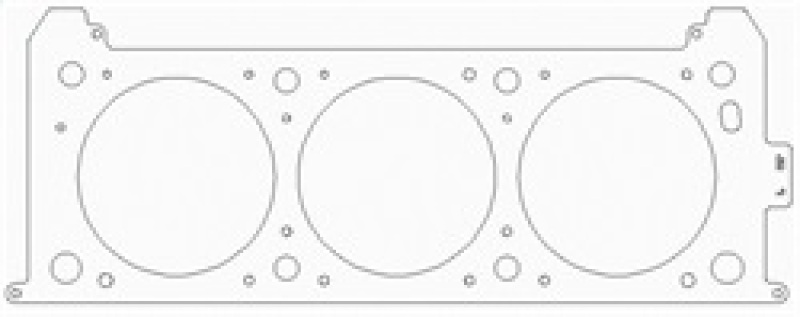 Cometic GM LGD/LZ4/LZ8/LZ9/LZE/LZG High Value .051in MLS Cylinder Head Gasket - 101mm Bore - LHS thumbnail 3