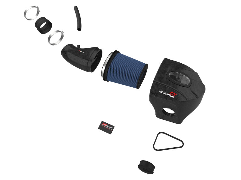 aFe Momentum Black Series Carbon Fiber Pro 5R Air Intake System 11-19 Dodge Charger SRT8 6.4L thumbnail 9