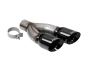 Corsa 2022-2024 Toyota Tundra 4WD 4in Single Side Dual Outlet Tip Kit - Black PVD thumbnail 3