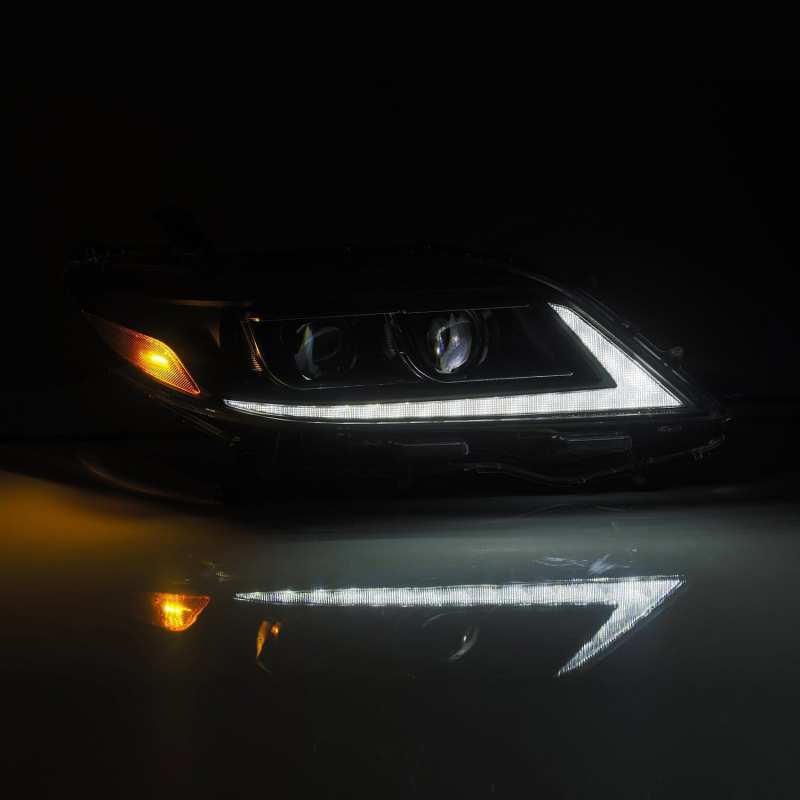 AlphaRex 11-21 Toyota Sienna PRO-Series Proj Headlights Plank Style Black w/Seq Signal/DRL thumbnail 5