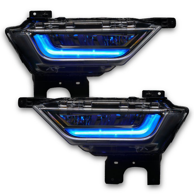 Oracle 21-22 Ford F-150 ColorSHIFT RGB+W Fog Light DRL Upgrade Kit w/ No Controller thumbnail 3