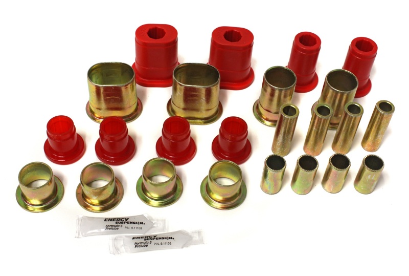 Energy Suspension Universal Red Front Control Arm Bushing Set - Complete Set thumbnail 2