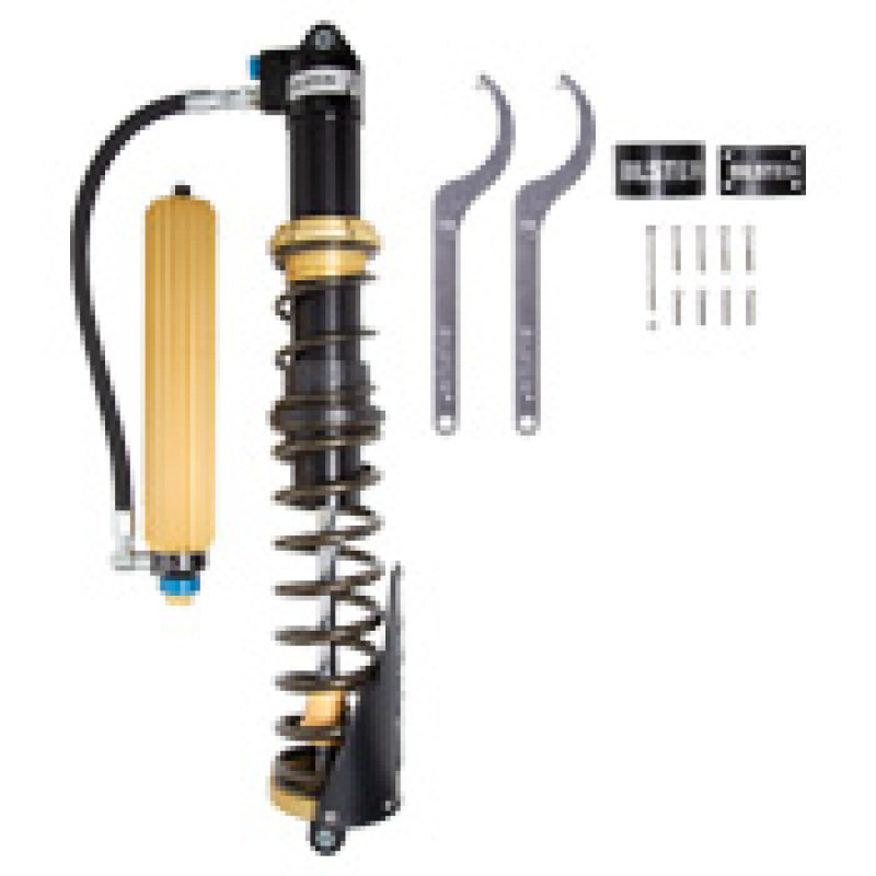 Bilstein 21-22 Polaris RZR Turbo S Black Hawk Powersports Shock & Coil Spring Assembly - Rear thumbnail 2