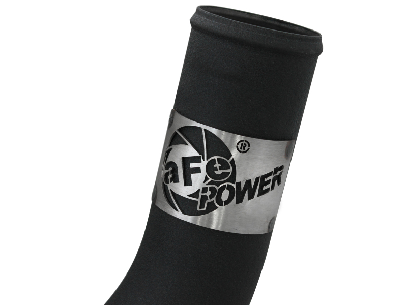 BladeRunner 3 IN Aluminum Hot Charge Pipe Black