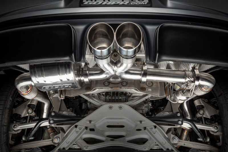 APR 17-25 Porsche Boxster/Cayman 718 (982) 2.0T/2.5T Catback Exhaust Left Muffler