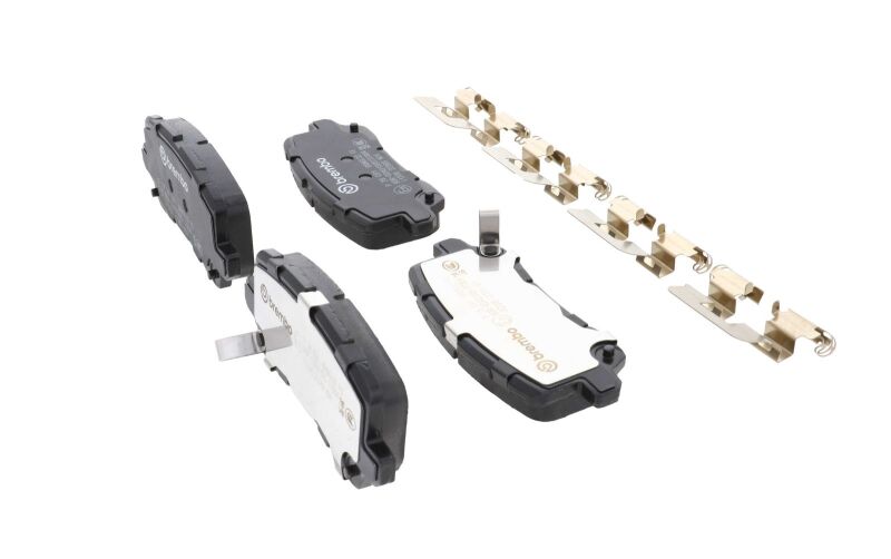Brembo OE 17-20 Acura MDX/14-20 RLX/15-20 TLX/18-24 Honda Odyssey PRIME Low-Met Brake Pad - Rear thumbnail 9