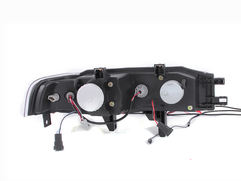 ANZO 1990-1993 Honda Accord Projector Headlights w/ Halo Black 1pc thumbnail 7
