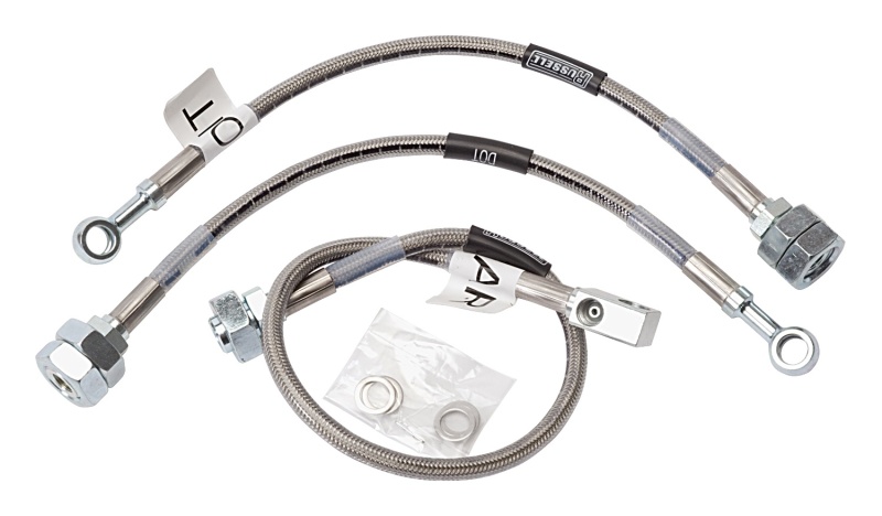 Russell Performance 82-91 S10/S15 Pickup/Blazer 2WD Brake Line Kit thumbnail 6