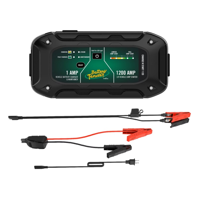 Battery Tender Charge N Start 1120 1A Battery Charger & 1200A Jump Starter