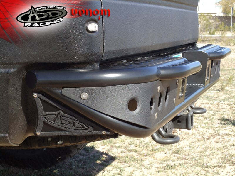 ADD Offroad Venom Bumpers R012231280103 Bumper, Venom, Fabricated, Steel, Black Textured Powdercoated, Ford, Rear, Each thumbnail 4
