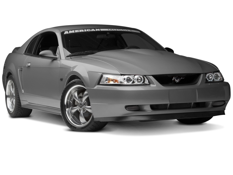 Raxiom 99-04 Ford Mustang Dual LED Halo Projector Headlights- Chrome Housing (Clear Lens) thumbnail 5
