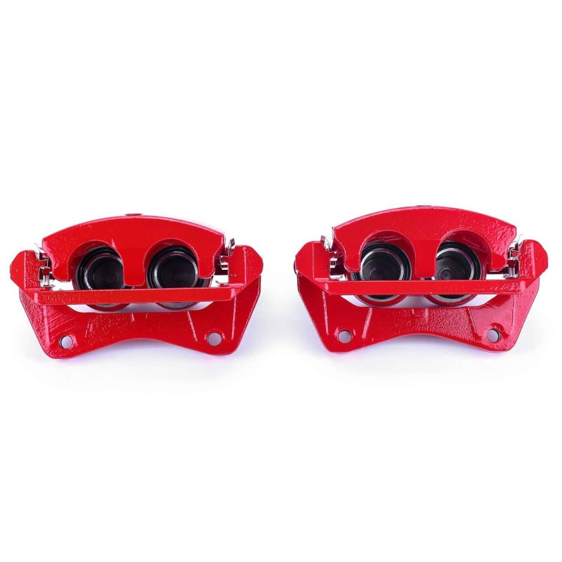 Power Stop 09-15 Honda Pilot Front Red Calipers w/Brackets - Pair thumbnail 2