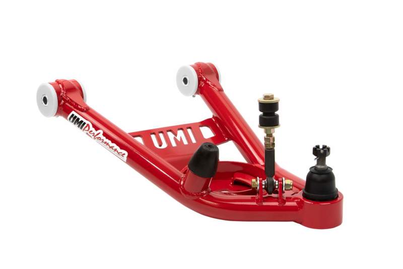 UMI Performance 64-72 GM A-Body Tubular Upper & Lower Front A-Arm Kit- Delrin Bushings thumbnail 5