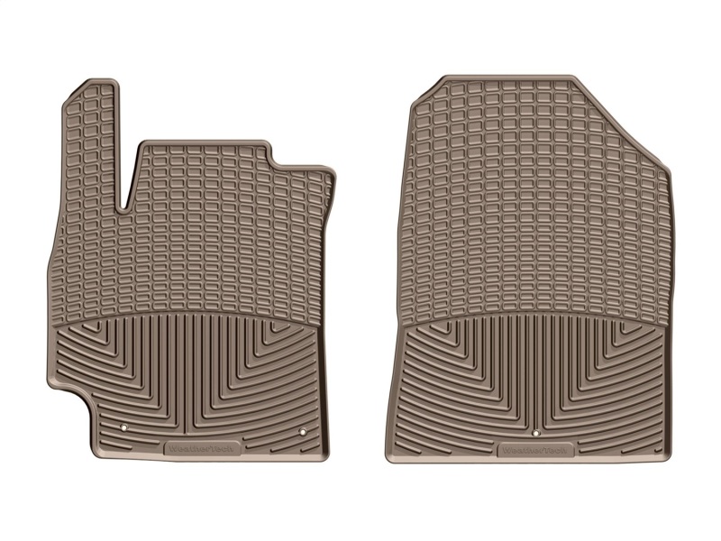 WT Rubber Mats - Front - Tan