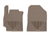 WT Rubber Mats - Front - Tan