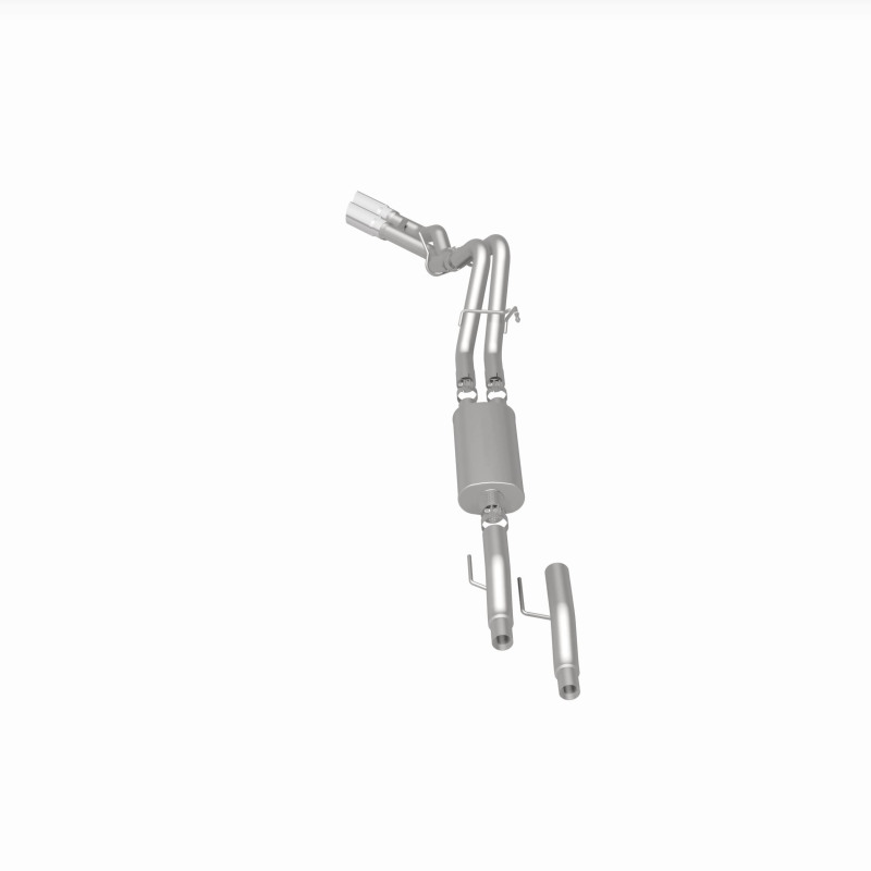 MagnaFlow 11 Ford F-150 3.7L/5.0L/6.2L SS Catback Exhaust Dual Same Side Exit w/ 3.5in SS Tips thumbnail 9