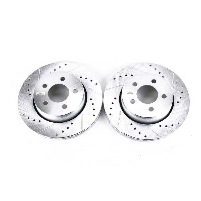 Power Stop 07-11 Dodge Nitro Front Evolution Drilled & Slotted Rotors - Pair thumbnail 2