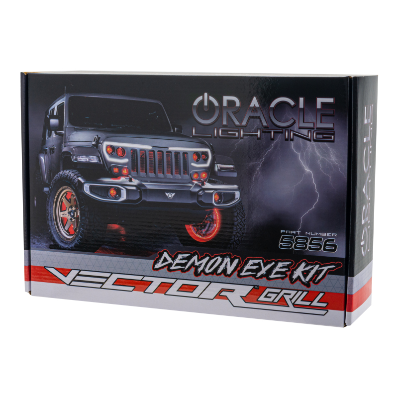 Oracle VECTOR Grille Demon Eye Projector Conversion Kit - ColorSHIFT w/o Controller thumbnail 2