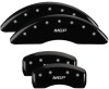 MGP 4 Caliper Covers Engraved Front & Rear MGP Black Finish Silver Char 2018 Kia Sportage thumbnail 6