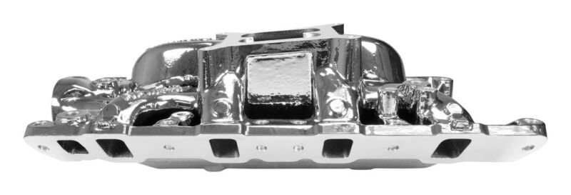 Edelbrock Ford Small-Block 289-302-347 RPM Air-Gap Intake Manifold - Chrome Plasma Finish