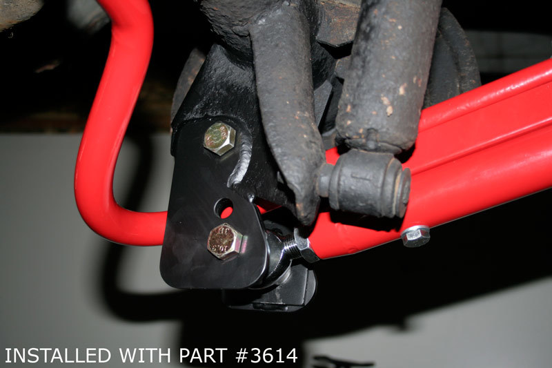 UMI Performance 78-96 GM B-Body Lower Control Arm Relocation Brackets thumbnail 2