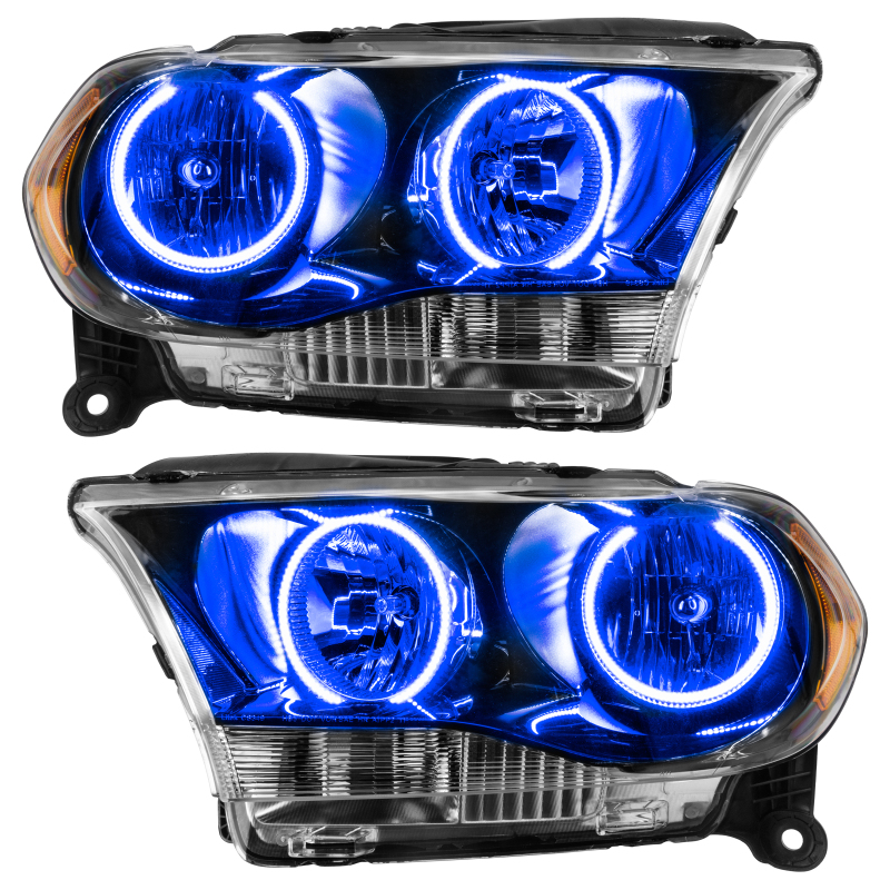 Oracle 11-13 Dodge Durango SMD HL Halogen - Black - Blue thumbnail 7