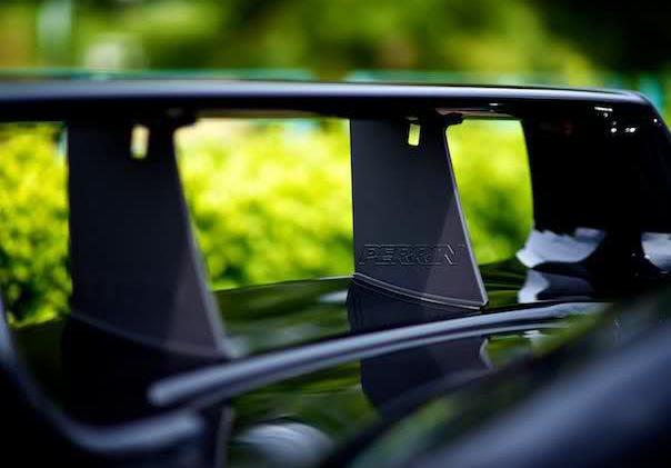 PERRIN 02-07 Subaru STI Wing Stabilizer - Black thumbnail 3