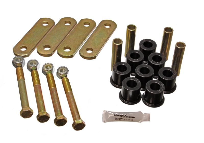 Energy Suspension Ford Heavy Duty Shackle Set - Black thumbnail 3