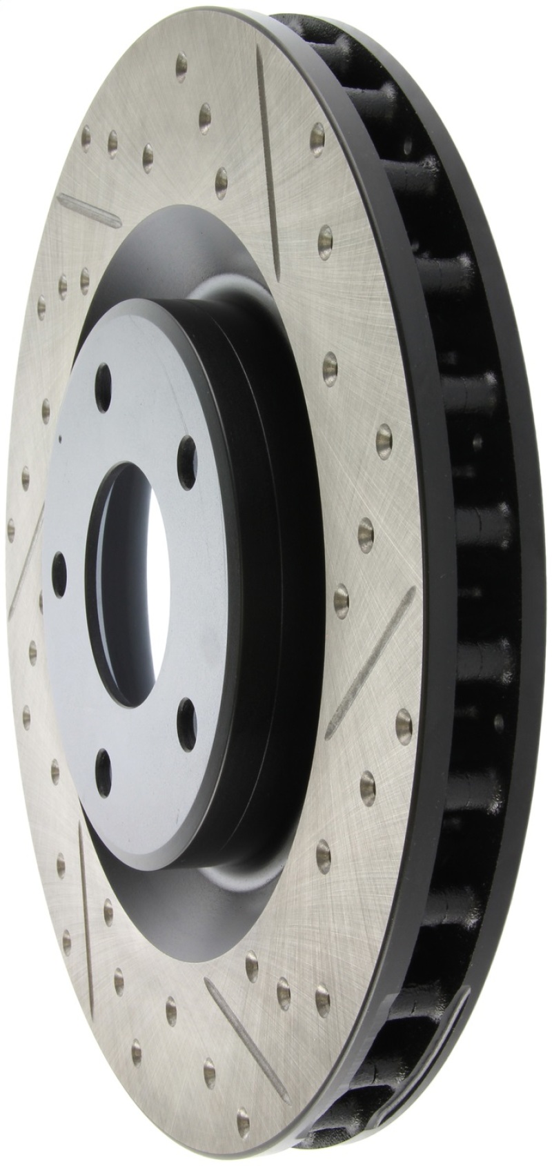 StopTech Power Slot 05-07 Cadillac XLR / 06-09 Chevy Corvette Front Left Drilled & Slotted Rotors thumbnail 6