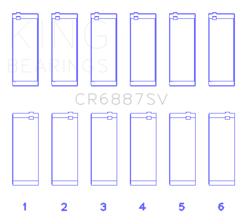 KING Performance Rod Bearings