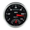 Autometer Designer Black II 5in 120 MPH & 8k RPM In-Dash Tach/Speedo thumbnail 8