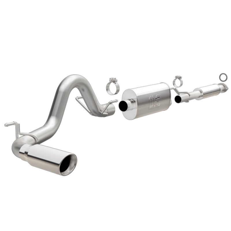 MagnaFlow Cat-Back 2016 Toyota Tacoma TRD 3.5L V6 SS 3in Single Pass Side Exit Rear 4in Tip thumbnail 3