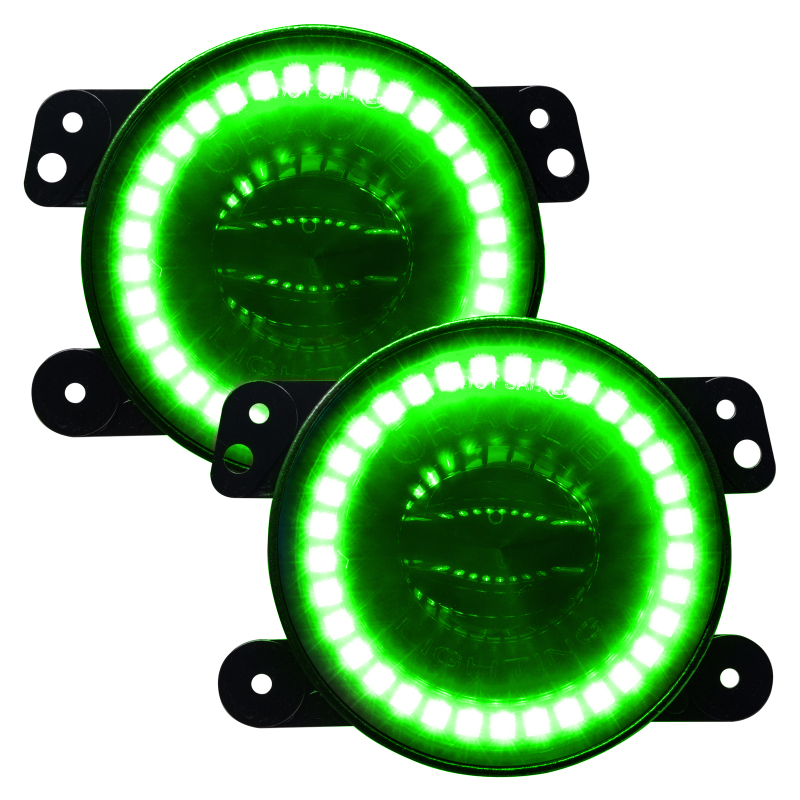 Oracle Jeep Wrangler JK/JL/JT High Performance W LED Fog Lights - w/o Controller thumbnail 8