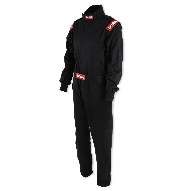RaceQuip Black Chevron-1 Suit - SFI-1 2XL thumbnail 4