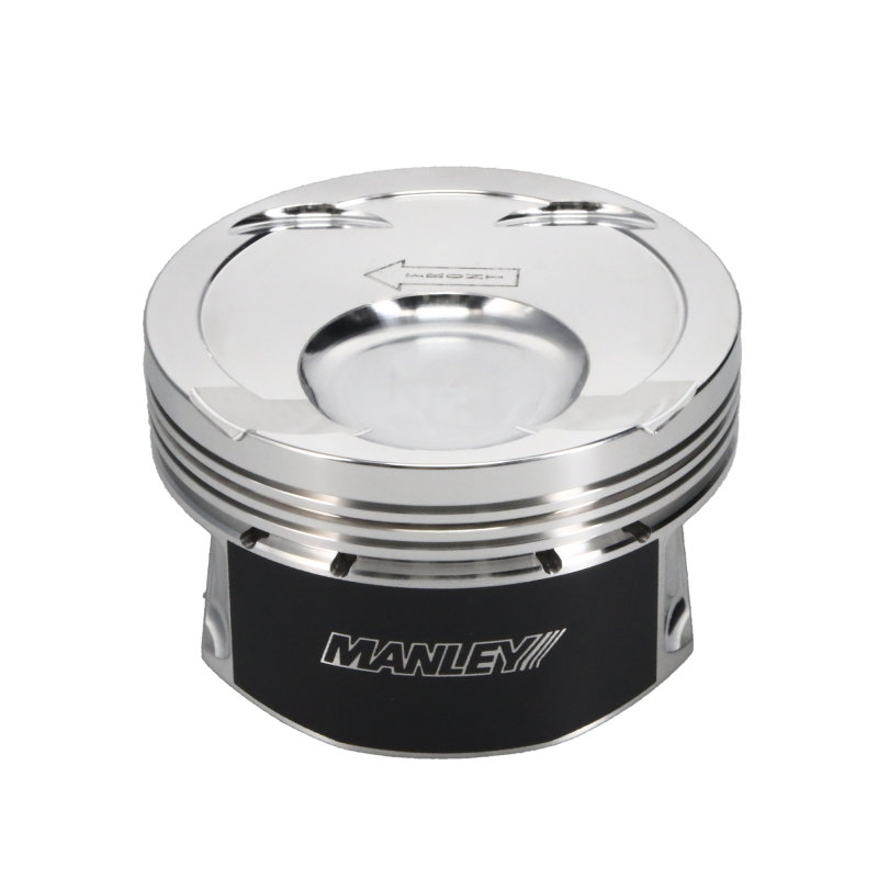 Manley Ford 3.5L Ecoboost 3.642in Bore 1.239in Comp Height -8.5cc Dish Extreme Duty Piston Set thumbnail 4