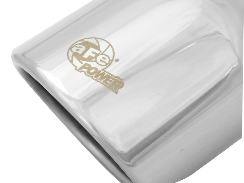 aFe MACH Force-Xp 2.5in Inlet x 3-1/2in Outlet x 6in Length 2.5in 304 Stainless Steel Exhaust Tip thumbnail 7